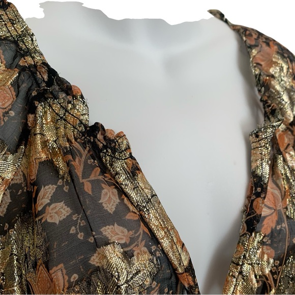 NWOT Free People Scorpion Sheer Blouse Size XS - Picture 8 of 15